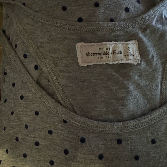 Abercrombie & Fitch Vintage Polka Dot Tank Top - Picture 2 of 8